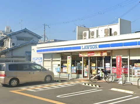 コンビニ　ローソン 堀上町東店（コンビニ）まで418m