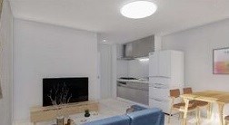 瑞穂区川澄町新築RCマンションの居間写真