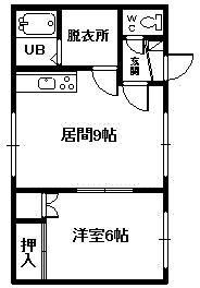 スカイコーポの間取り