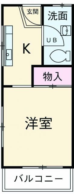 静岡県浜松市中央区布橋３（マンション）の賃貸物件の間取り