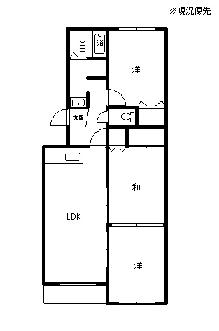 神田ハイツ上川の間取り