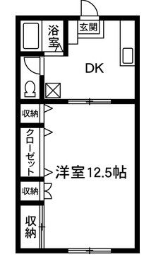 エトワールハイツの間取り