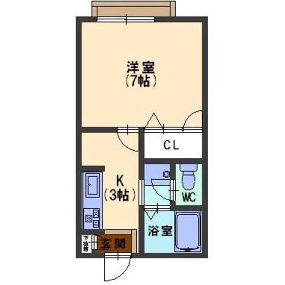 タウニィアムールの間取り