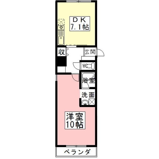 ＨＡＢＩＴＡＴＩＯＮ　Ｌｅ・Ｄｏｍｅの間取り