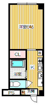 KOHARAマンションの間取り