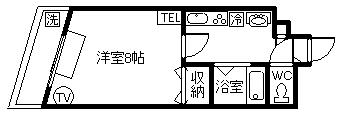 サンパール光町の間取り