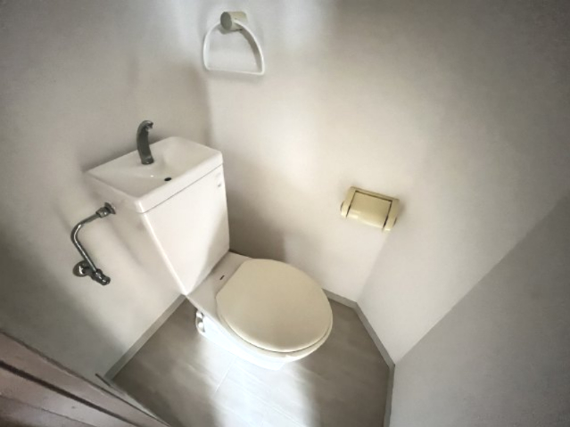 トイレ　ゆったりとした空間のトイレです