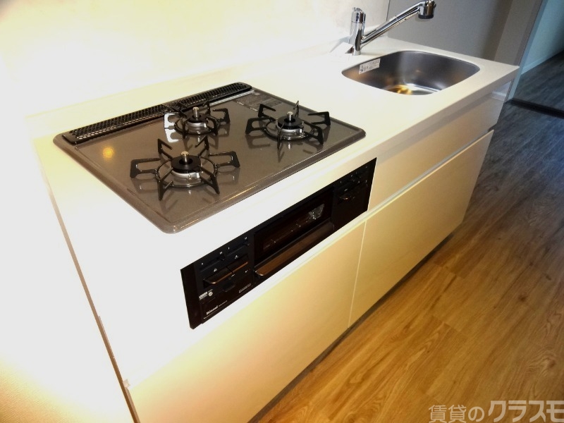 キッチン　自炊の時短にピッタリです。