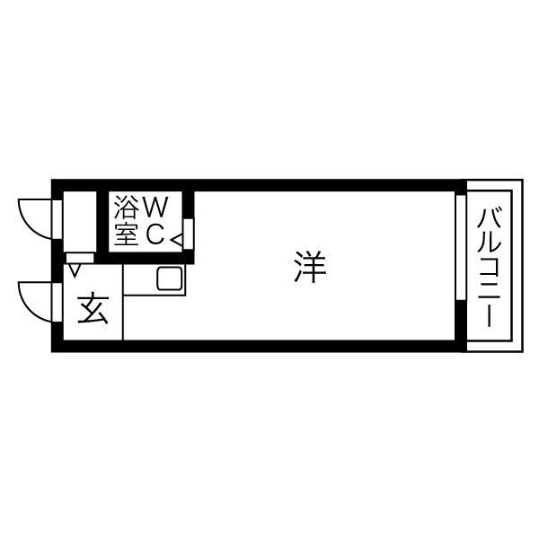 スタジオ26の間取り