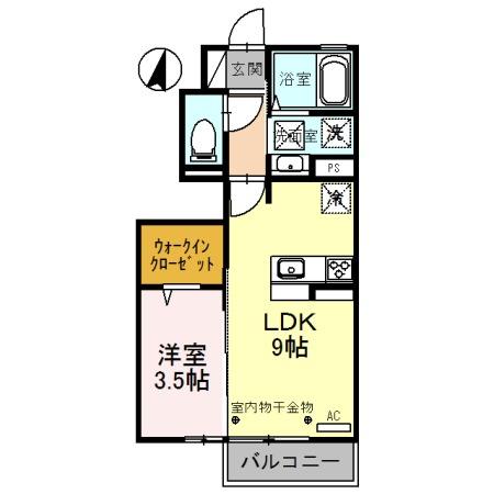 クロワールの間取り