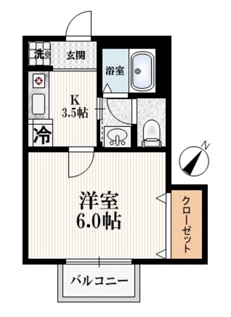 ココミカワヤの間取り