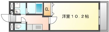 高松市屋島東町のマンションの間取り