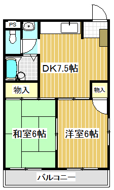 【グリーンハイツ泉の間取り】