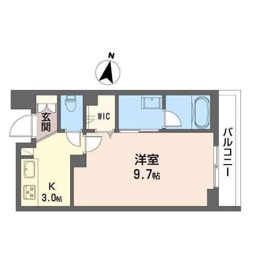 福山市霞町のマンションの間取り