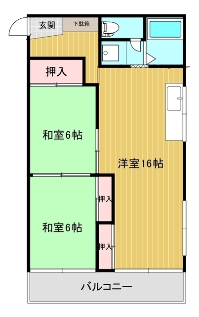 第一アネックスビルの間取り