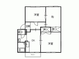 フレグランスモアの間取り