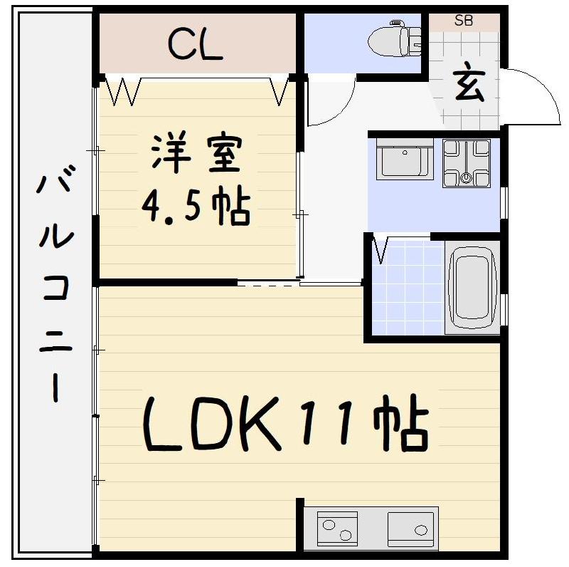 平和ビルの間取り