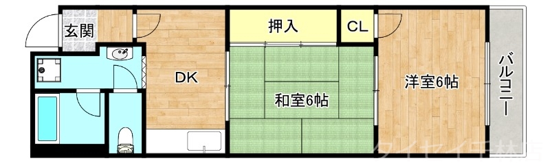 リバーヴィレッジ生江の間取り