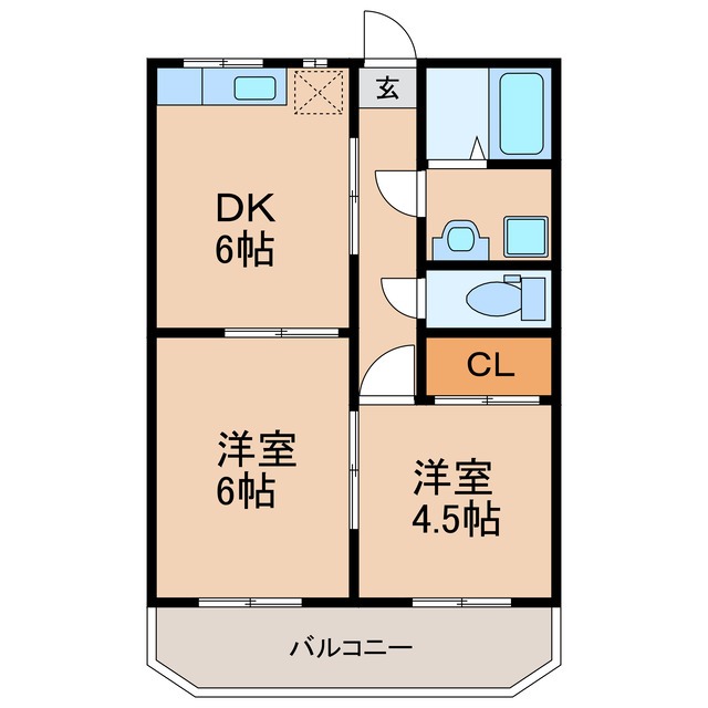 サンセール王子の間取り