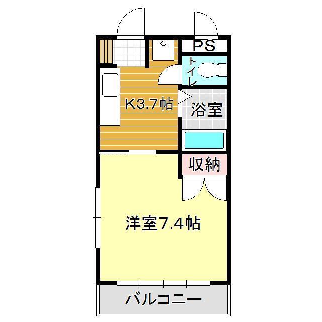 グリーンアベニュー土原　No.１の間取り