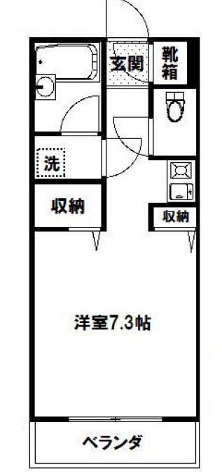 興和ハイムの間取り