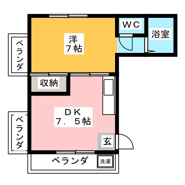 高橋ビルの間取り