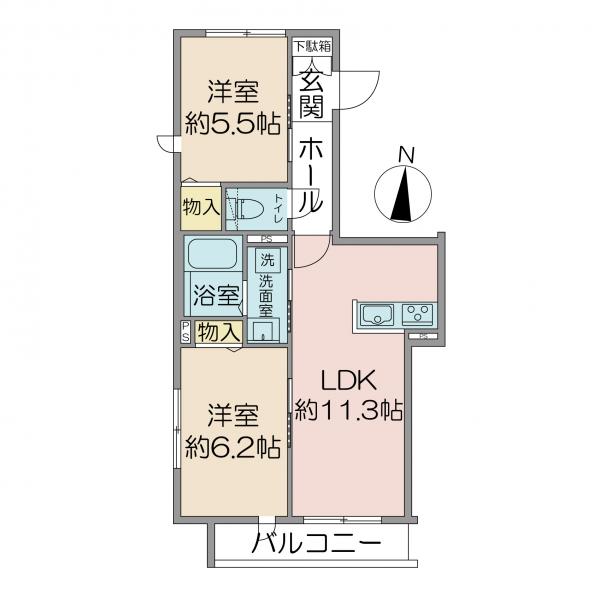 パークサイドレジデンス杉並の間取り