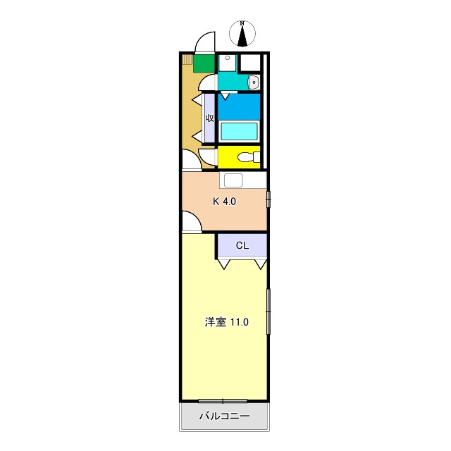 【カーサエポカの間取り】