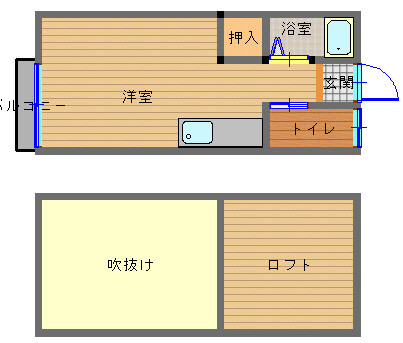 ヴィラ東山手の間取り