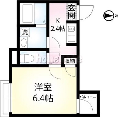 葛飾区柴又のマンションの間取り