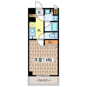 川口市戸塚南のマンションの間取り