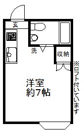 シャルル弐番館の間取り