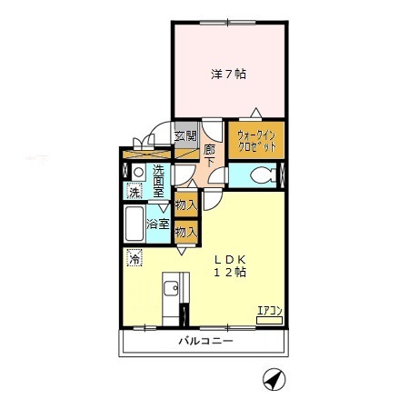 セジュールＺＥＮ　壱番館の間取り