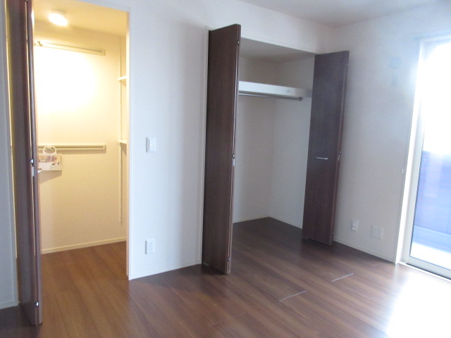 収納　荷物もすっきり片付きます。