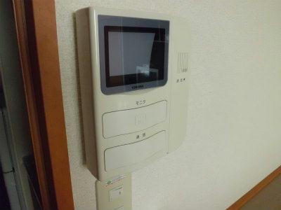 その他　モニターホン。来客の顔を確認できます。