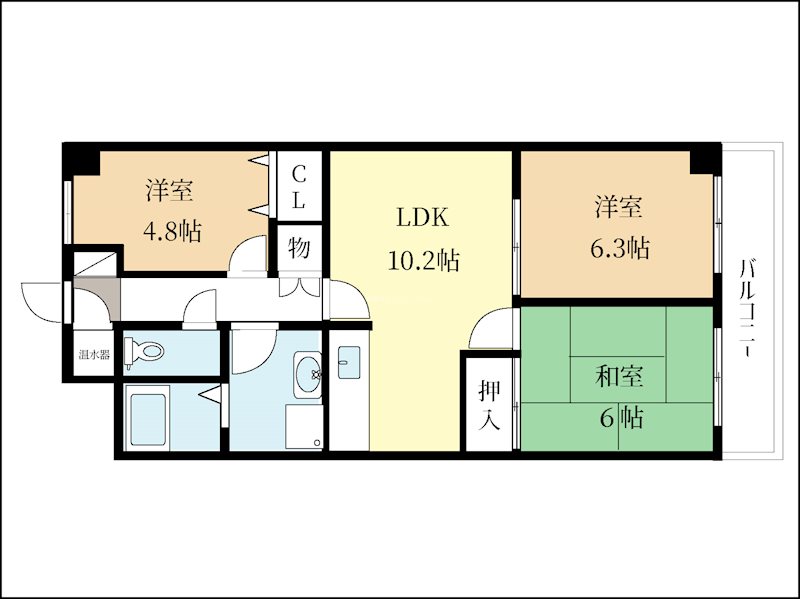 La・Grazie大久保の間取り