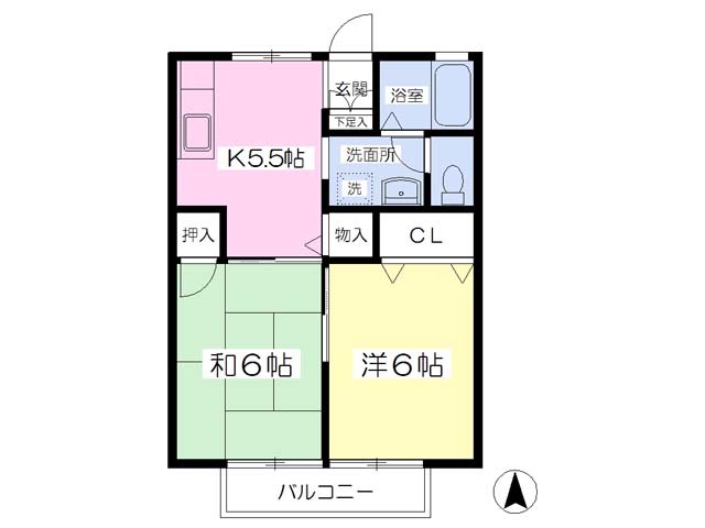 【メゾン・ド・前田の間取り】