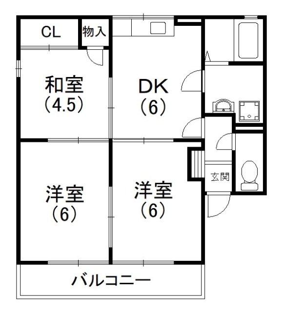 プリシェールの間取り