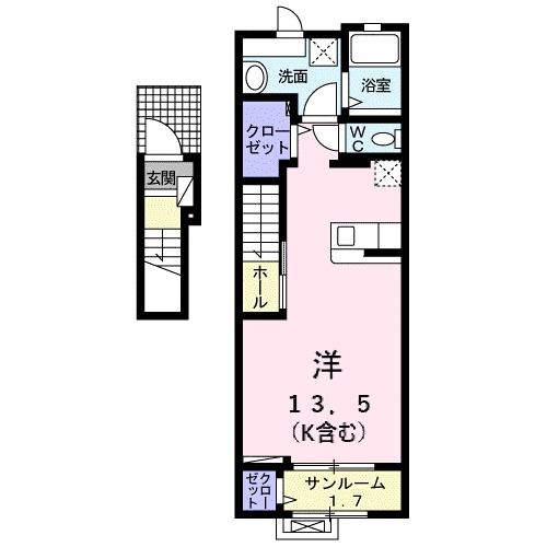 ベル　エテルノの間取り