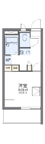 レオパレスコスモスの間取り