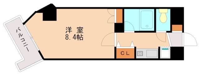 福岡市東区下原のマンションの間取り