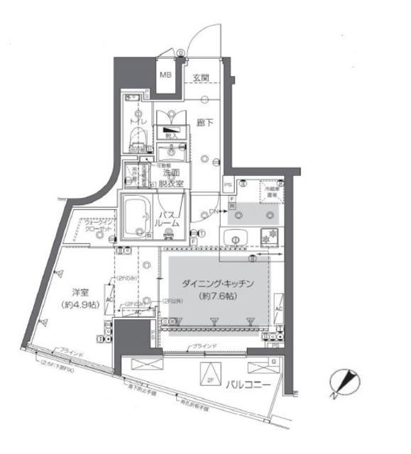 ZOOM渋谷神山町の間取り