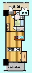 ロイヤル渡辺通IIの間取り