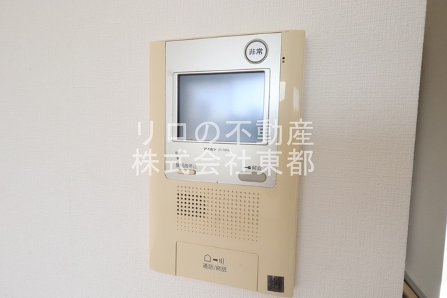 セキュリティ　訪問者が一目で分かるＴＶモニタ付インターホンです！