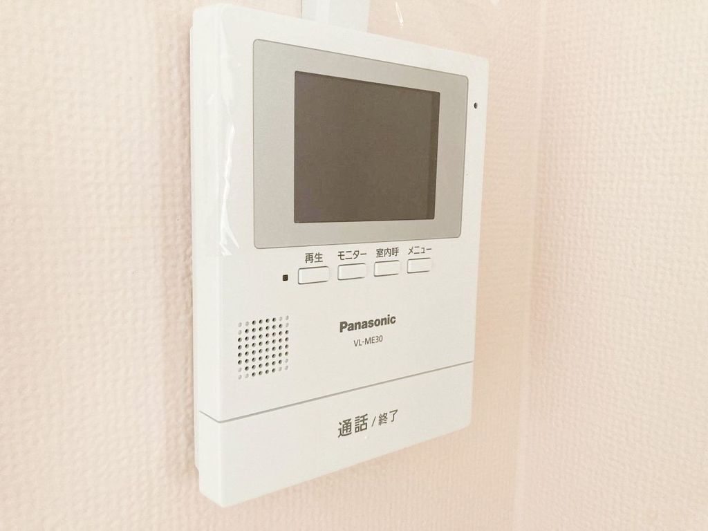セキュリティ　モニター付きインターフォン