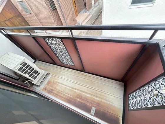 バルコニー　※別号室のお写真です。