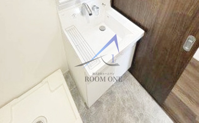 洗面設備　洗面台です。