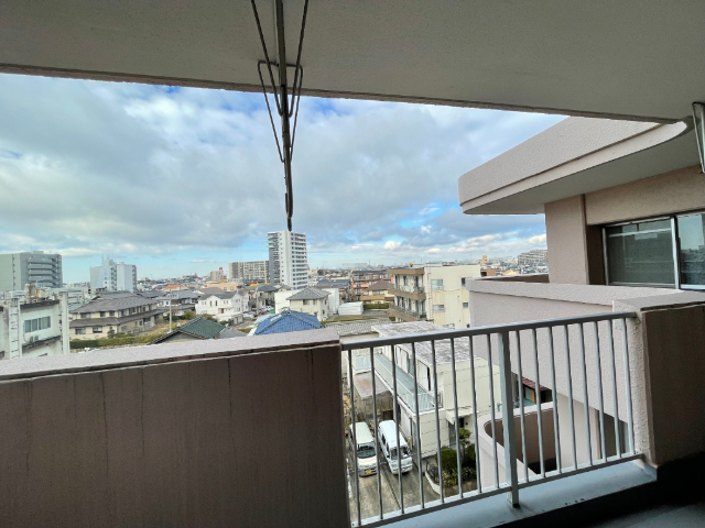 眺望　５階で見晴らし良好