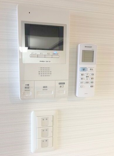 セキュリティ　モニター付きなので安心☆