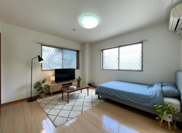 居室・リビング　ＣＧで家具等を配置したもので家具等は含まれません。